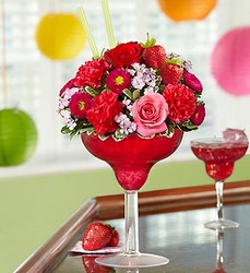 Strawberry Margarita Davenport Florist - Same Day Flower Delivery - Flower Power 